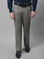 Cantabil Men Olive Cotton Blend Solid Regular Fit Casual Trouser (7081531605131)