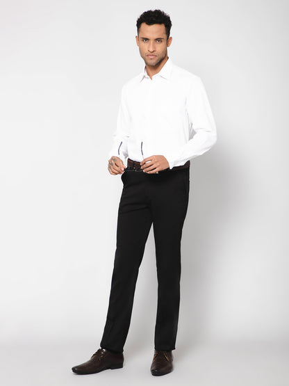 Cantabil Men Black Trouser (7113783148683)