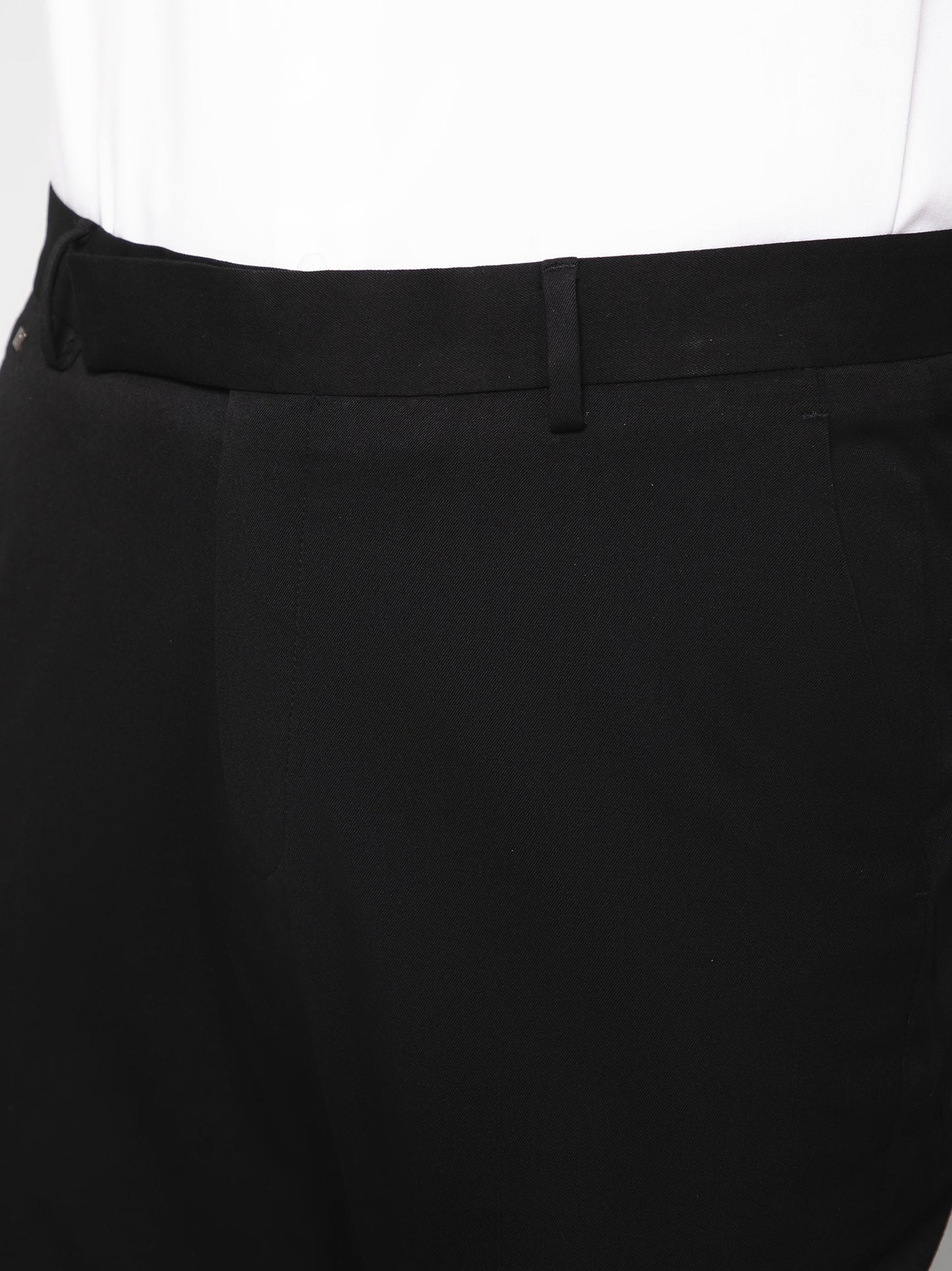 Cantabil Men Black Trouser (7113783148683)