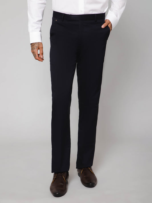 Cantabil Men Navy Trouser (7113787768971)