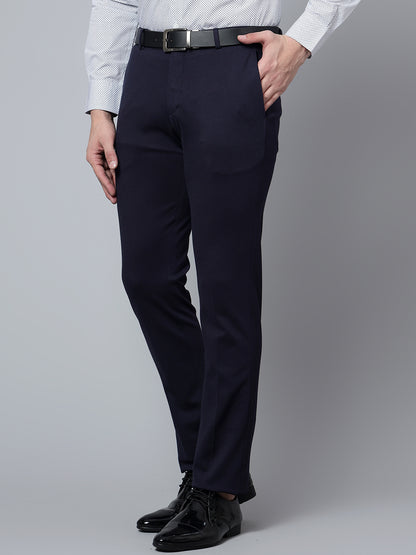 Cantabil Men Navy Trouser (7121320837259)