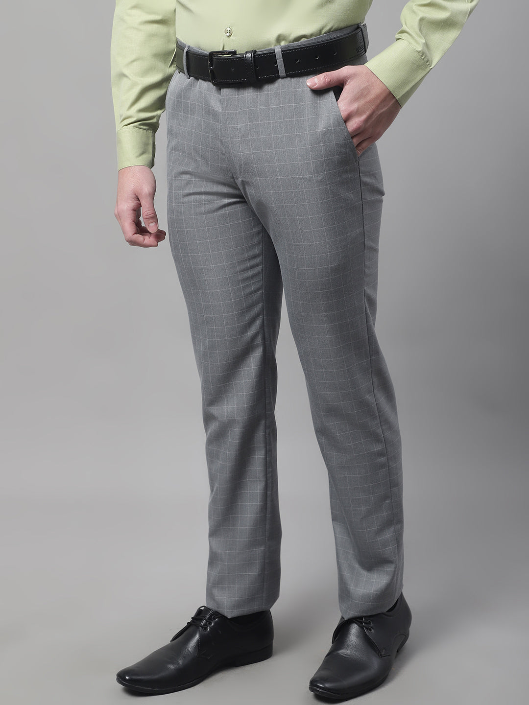 Cantabil Men Grey Trouser (7082040950923)