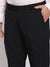 Cantabil Men's Black Formal Trousers (6768474325131)