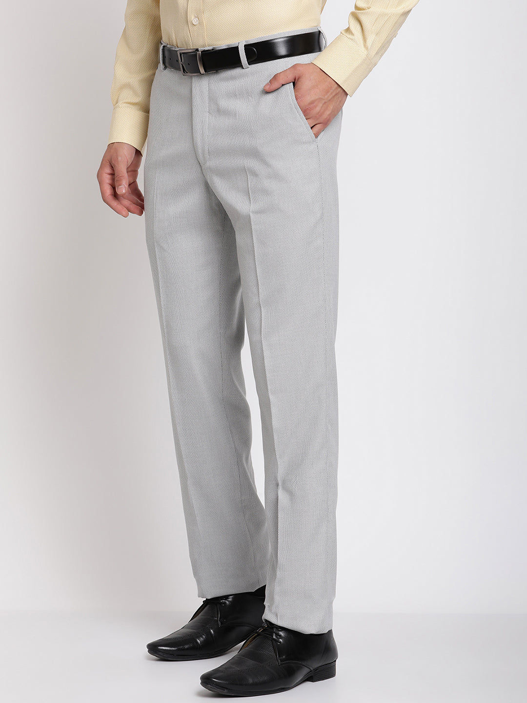 Gray MenS Breathable Comfortable Fabric Classy Grey Formal Pants at Best  Price in Varanasi  Gupta Dresses
