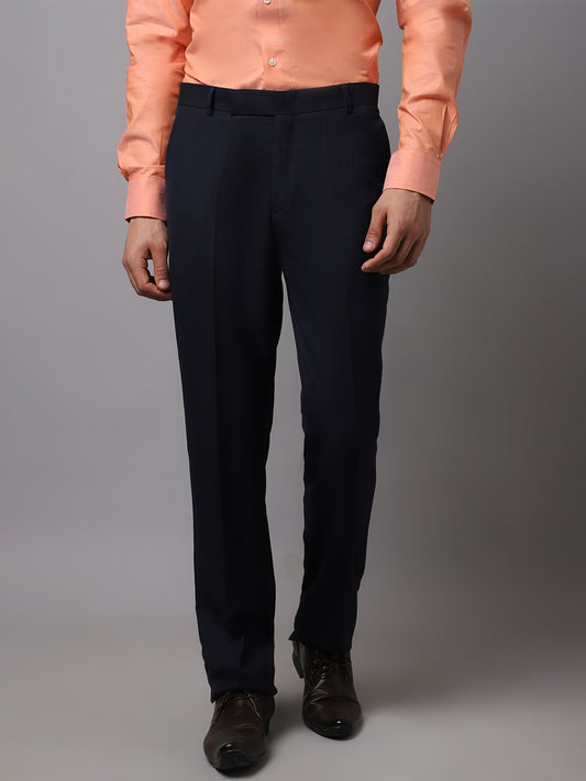 Cantabil Mens Navy Trouser (7048964833419)