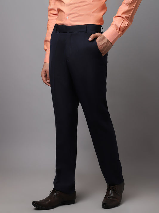 Cantabil Mens Navy Trouser (7048964833419)