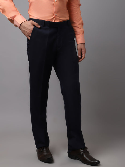 Cantabil Mens Navy Trouser (7048964833419)