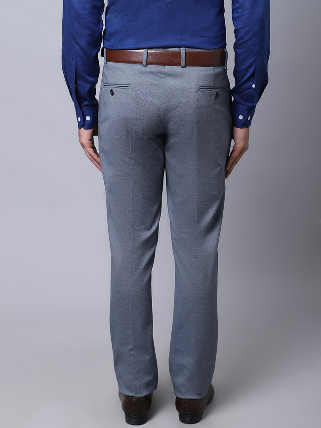 Gray melange dress pants are alternative to a suit pant  Baron Boutique