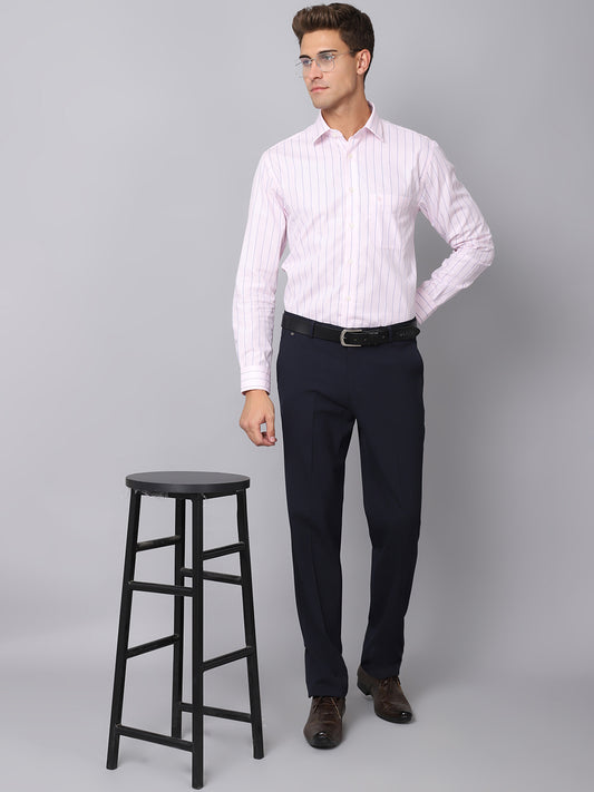 Cantabil Men's Navy Trouser (6930120966283)