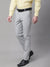 Cantabil Men's Light Grey Trouser (7071209881739)