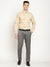 Cantabil Men's Grey Formal Trousers (6829063405707)