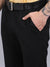Cantabil Men's Black Formal Trousers (6853830901899)