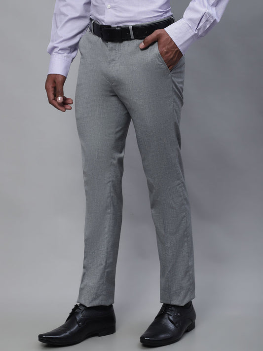 Cantabil Men Grey Trouser (7114266607755)