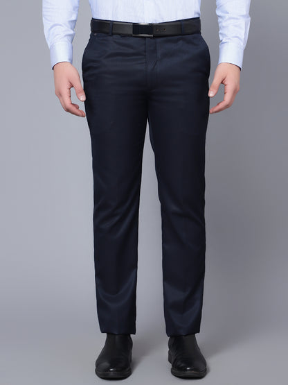 Cantabil Men Navy Trouser (7089823056011)