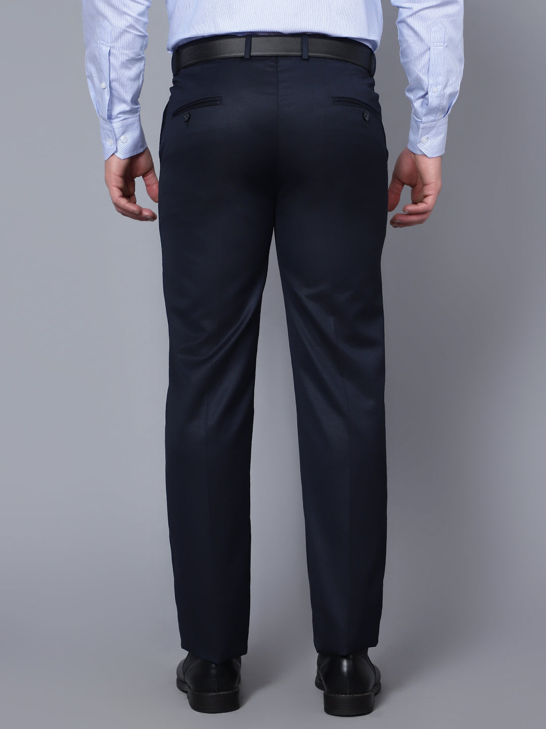 Cantabil Men Navy Trouser (7089823056011)