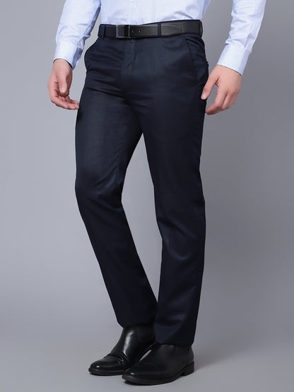 Cantabil Men Navy Trouser (7089823056011)