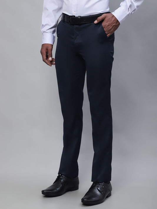 Cantabil Men Navy Trouser (7114756161675)