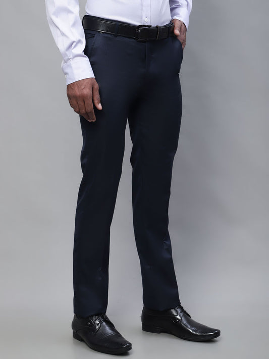Cantabil Men Navy Trouser (7114756161675)