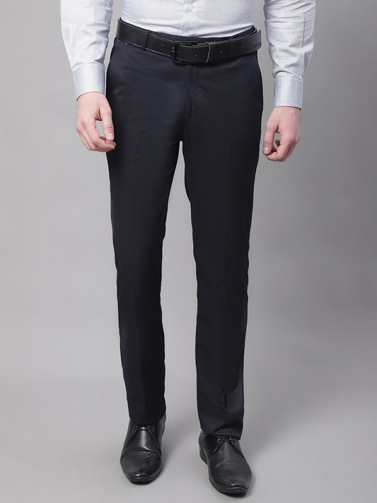 Cantabil Men's Navy Trouser (7071196053643)