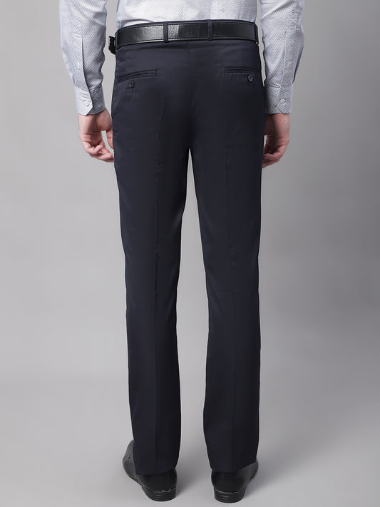 Cantabil Men's Navy Trouser (7071196053643)