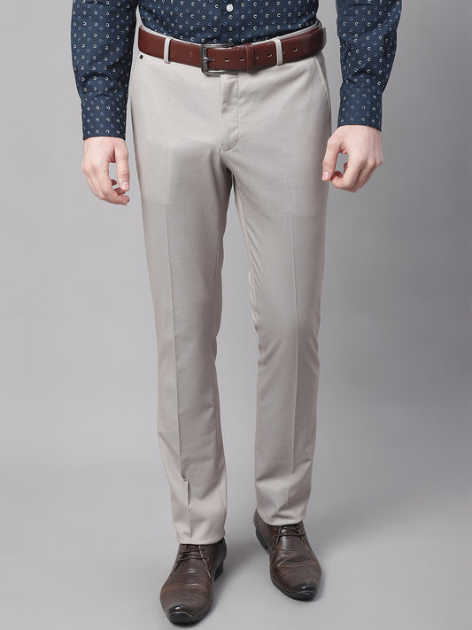Cantabil Men's Fawn Trouser (7071198838923)
