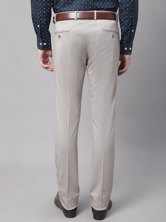 Cantabil Men's Fawn Trouser (7071198838923)