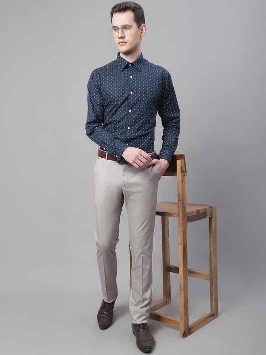 Cantabil Men's Fawn Trouser (7071198838923)