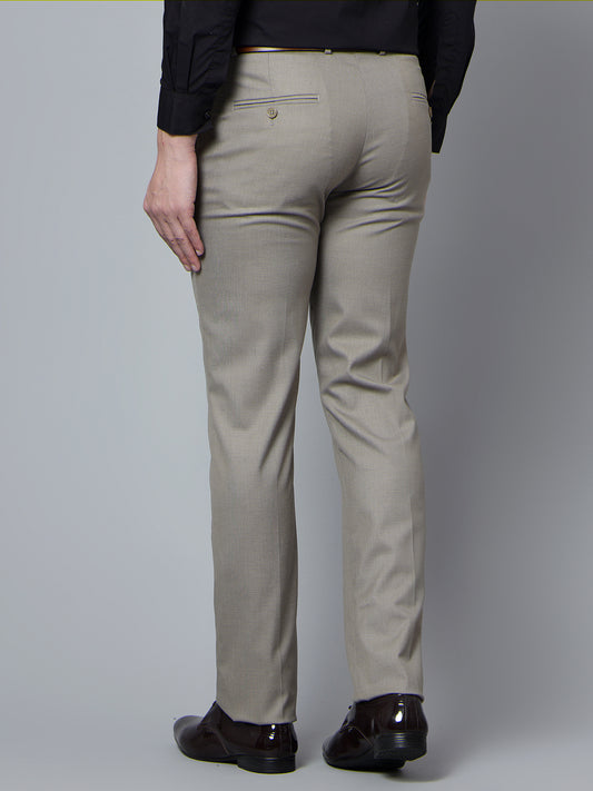 Cantabil Men Beige Trouser (7121324146827)