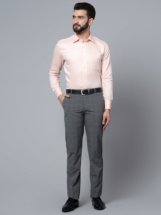 Cantabil Men Grey Trouser (7121324671115)