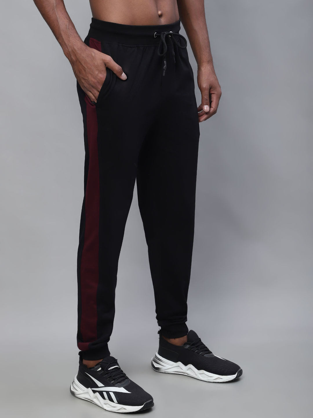 Cantabil Men Black Track Pant (7113665740939)