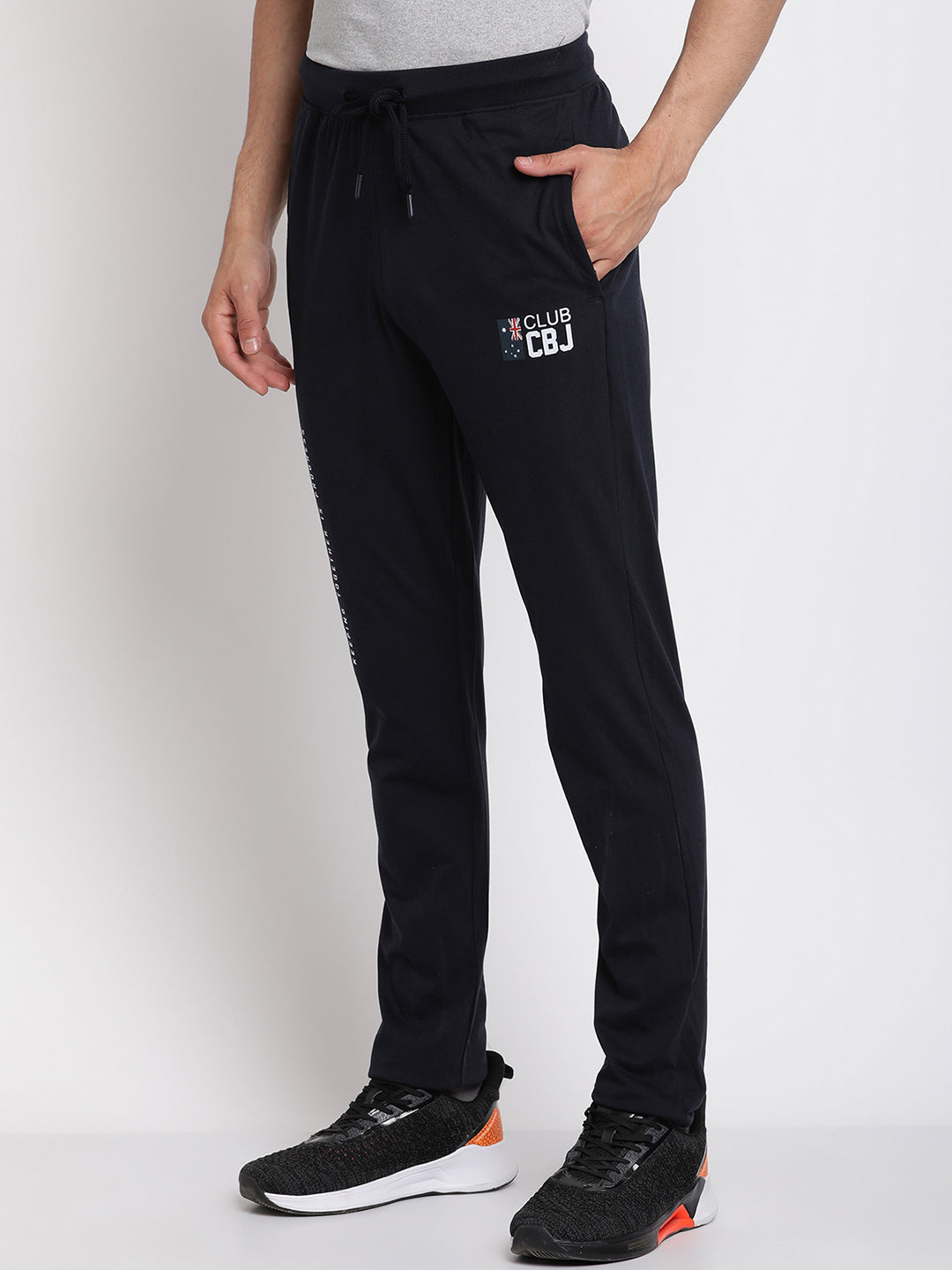 Cantabil Men's Navy Track Pants (6769630642315)