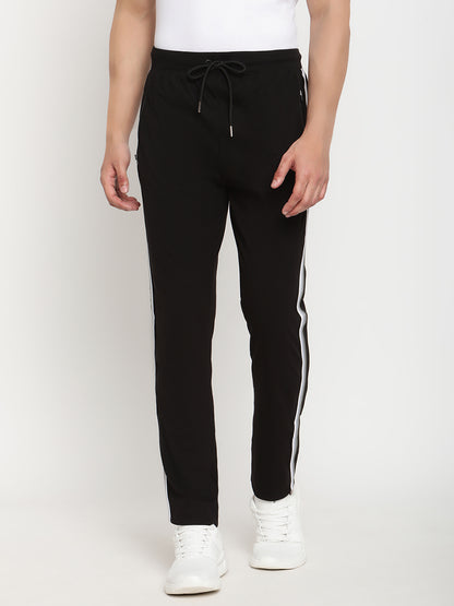 Cantabil Men's Black Track Pant (6795361550475)