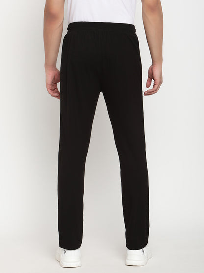 Cantabil Men's Black Track Pant (6795361550475)