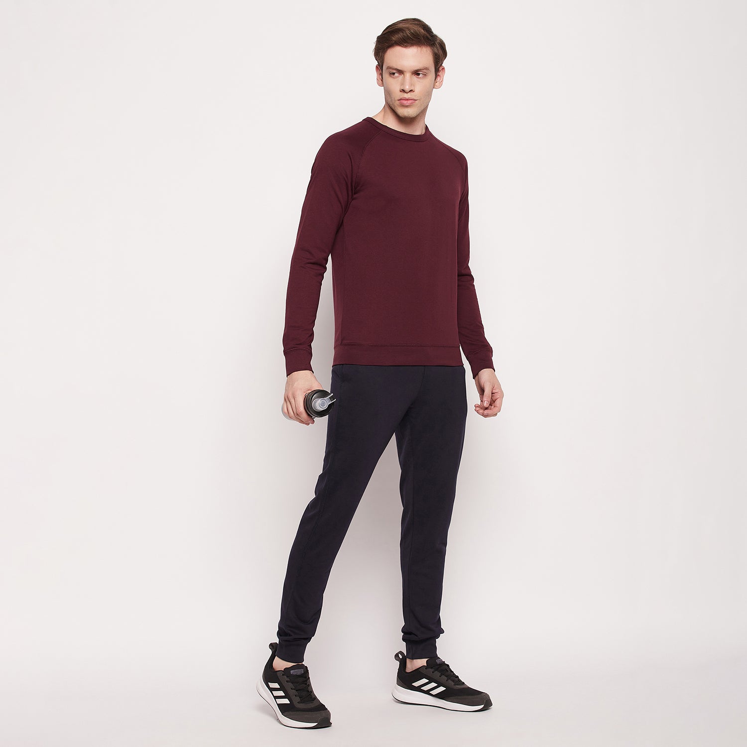 Cantabil Men Maroon Tracksuit (7057726374027)