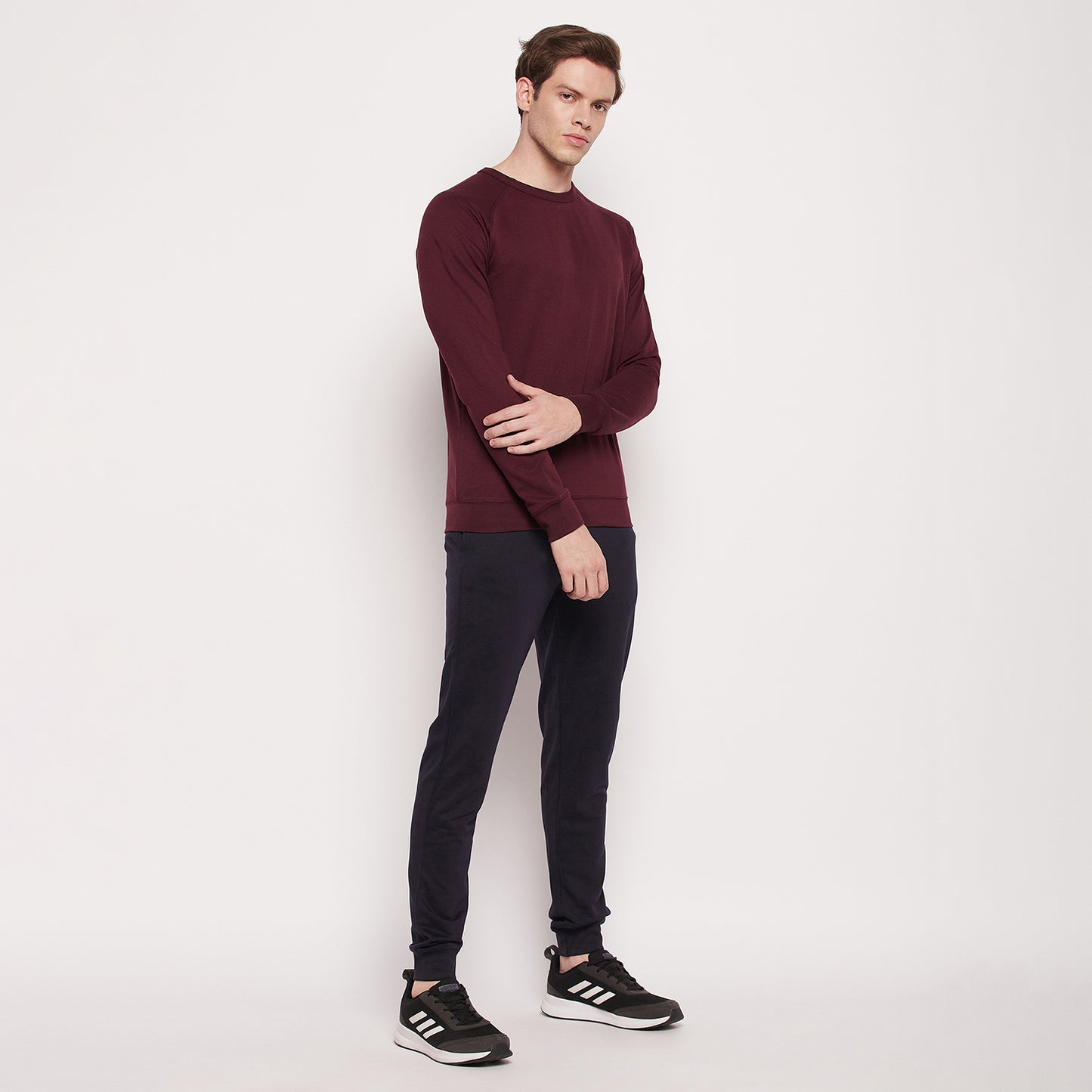 Cantabil Men Maroon Tracksuit (7057726374027)