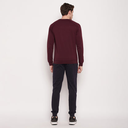 Cantabil Men Maroon Tracksuit (7057726374027)