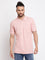 Cantabil Men's Pink T-Shirt (6768530391179)