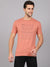 Cantabil Men's Peach T-Shirt (6842540425355)