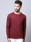 Cantabil Men's Maroon T-Shirt (7018711089291)