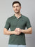 Cantabil Men Olive T-Shirt (7113874079883)
