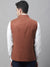 Cantabil Men's Rust Waist Coat (7082171826315)