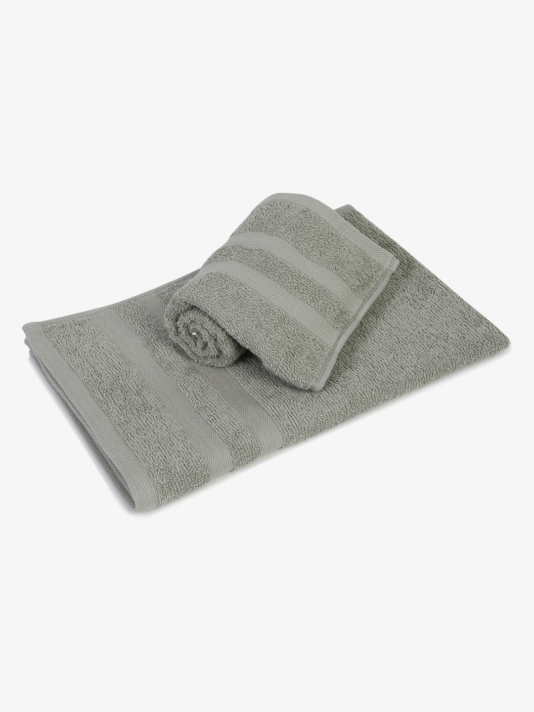 Cantabil Pista Green Hand Towel (6747186888843)